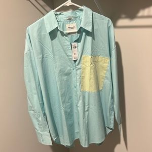 NWT Abercrombie button down
